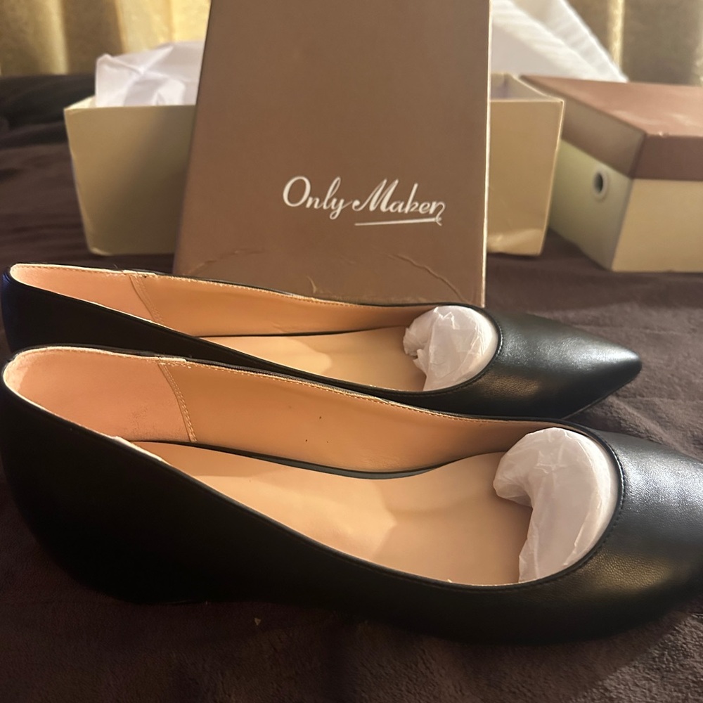Only Maker Black Women's Flats